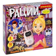 Набор игровой Рации кошки (2 шт), Bondibon, 8 каналов,10 мелодий, USB провод, BOX 20*20*5 см, арт.DJ002
