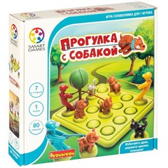 Логическая игра Bondibon Прогулка с собакой, арт. SG 427 RU.