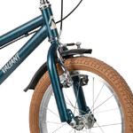 Велосипед NOVATRACK 18" VALIANT, сталь, тёмно-зелёный, полная защита цепи, ручной передний и задний