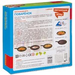 Обучающие игры Bondibon Настольная игра «ПОВАРЕНОК», BOX 22×21×5,5 см