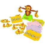 Обучающие игры Bondibon Настольная игра «ОБЕЗЬЯНКА-СЧЕТОВОД», BOX