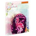 Сумочка BONDIBON, ФЛАМИНГО, с пайетками, 10х8 см.